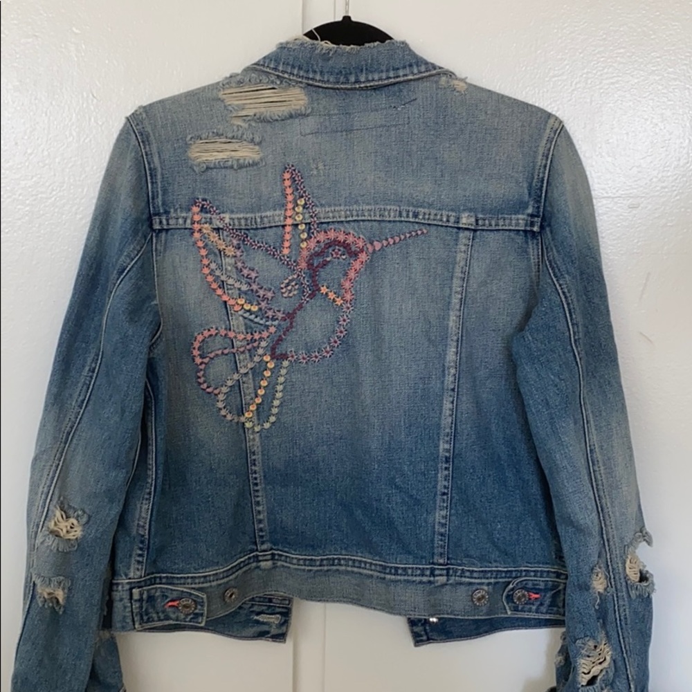 AG Jeans Denim Jacket Cher Coulter collab
